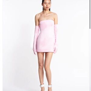 Miscreant Cupid Dress in Baby Pink